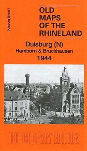 Duisburg (N) Hamborn & Bruckhausen 1944: Duisburg Sheet 1 (Old Maps of Duisburg) von Alan Godfrey Maps